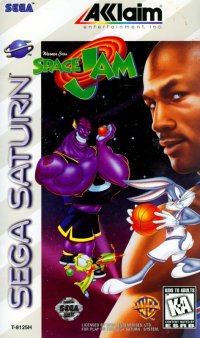 Space Jam Sega Saturn  box art